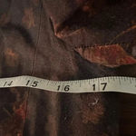 Cartonnier Telluride Ombre brown and orange floral open front jacket Photo 6