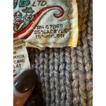 The Italian Mob Vintage Sweater Women Small Brown Knit Star Bobble Cardigan Photo 10