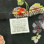 Kirra  PacSun Sheer Black Floral Lace Tank Top Sleeveless Babydoll Shirt Size M Photo 4