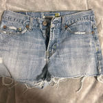 Old Navy Distressed Light Blue Jean Shorts Photo 0