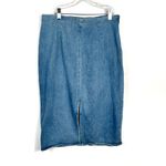 J.Crew Women’s Stretch Medium Wash Denim Pencil Skirt in Frosty Sky Wash 29 Photo 1