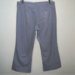 Anthropologie Women’s 8 Pin Strip Capris Anthropology NWT Photo 1