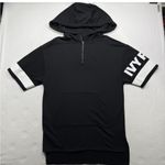 Ivy Park  Black‎ Hoodie with White Sleeve Accents size M Photo 2