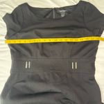 White House | Black Market  Black Sheath Midi Dress. A31 Photo 8