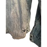 American Eagle Denim Long Sleeve Button Front Shirt Women’s Size Medium Photo 3