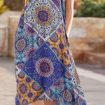 Sundance  Triya Tapestry Boho
Western Mandala Print Midi Hi Low
Dress Photo 0