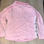 PINK - Victoria's Secret  Light Pink Quarter Zip Sweatshirt sweater Photo 1