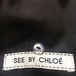 See By Chloe Black Cropped Black Jacket Photo 8