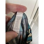 LuLaRoe  Womens Leggings Sz TC Snakey Waves Teal Cream Orange Stained‎ Glass Photo 5