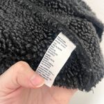 American Eagle [ Outfitters] Black Shearling Faux Suede Moto Jacket Size Medium M Photo 9