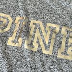 PINK - Victoria's Secret Victoria’s Secret Pink size XS extra small viscose soft gray logo sleep top NWT Photo 1