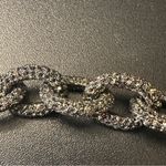 Chain Glittery Infinity Statement necklace Tri Photo 11