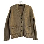 Jenni Kayne Everyday Cardigan in Beige Size M Photo 2
