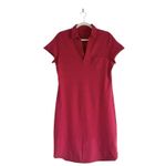 Frank & Eileen Lauren polo dress Red Sz Medium Heritage Jersey Classic Chic Photo 2