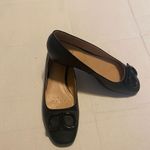NYDJ  Women’s Faiza Nappa Leather Black Metal Bit Slip On Shoes Size 6.5 SEE DESC Photo 9