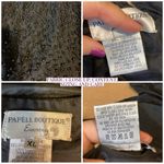 Papell Boutique  BLACK SILK BEADED EVENING TUNIC (XL) Photo 9