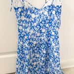 Beginning Boutique  Penny Lane Blue Floral Print Mini Dress NWT Photo 4