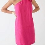 J.Crew One Shoulder Linen Shift Dress Photo 1