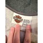Harley Davidson Harley-Davidson Zip Vest Women's Small Gray Logo Biker Casual Layering Photo 4