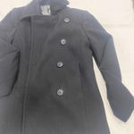 J.Crew Women's Double Breasted Wool Pea Coat - Medium Photo 11