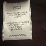 BCBGeneration BCBG Generation brown leather jacket with bell sleeve and zipper vintage size L Photo 2