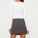 Princess Polly Slate Mini Skirt Photo 4