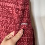 Columbia  Holly Peak Jaquard Mock Neck Long Sleeve Top Medium Photo 3