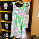 Lilly Pulitzer  Bella Sleeveless White Ring The Bellboy Summer Dress Size Medium Photo 7