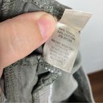 Ecru  gray patchwork Moto‎ skinny pants cargo pants Photo 2