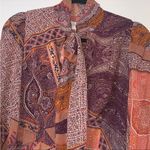 NWT divine heritage paisley orchid mini dress s Orange Photo 11