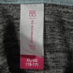 No Boundaries Heather Grey Casual Zip-Up Jacket with Hood & Pockets - Juniors XL Photo 5