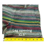 Gap Women City Shorts Cotton Striped Multicolor Mid Rise Pockets Boho Hippie S Photo 5