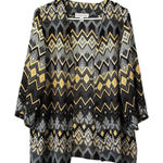 Southern Lady Cardigan Open Front Women's Size‎ Medium Stretch Textured Photo 0