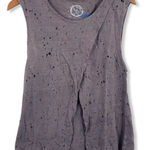 Planet Blue ‎ Distressed Knit Crossover Tank XS Photo 0