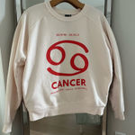 Anthropologie Sold out  Cancer Zodiac Sweatshirt (Art by Catherine O’Sullivan) Photo 0