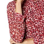 LK Bennett L.K.Bennett Damiell Animal-Print Blouse Photo 4