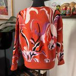 Maeve Anthropologie Floral Boatneck Sweater Photo 3