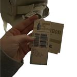 London Fog Vintage  Trench Coat Cream 14P Deadstock NWT Photo 3