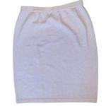St. John New  Lavender Wool-Blend Knit Skirt, Size 12 Photo 1