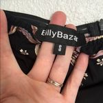 Black and Cream Ruffled Sweetheart Jumpsuit Size Small Photo 2