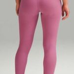 Lululemon PINK RIBBED LEGGINGS Photo 1