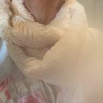 Charlie Paige  Plush Infinity Scarf, Cream‎ color.  Patterned. One Size. Photo 9