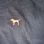 PINK - Victoria's Secret PINK Vintage Victoria's Secret Black and Pink Crew Neck Sweater Photo 2