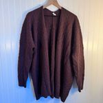 Wishlist Wool Blend Cable Knit Open Cardigan Women’s Size S/M Photo 0