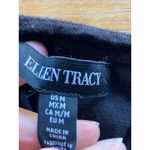 Ellen Tracy Front Button Long Sleeve Cardigan Sweater Womens Black Size Med Photo 2