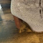 Steve Madden Illisa Rhinestone Lace Up Booties Size 7.5 Photo 4