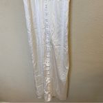 House Of CB  'Illiana' Ivory Real‎ Silk Maxi Dress NWOT size L Photo 6