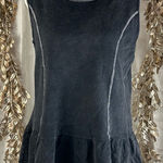 Sew in Love Women's Gray Waffle Knit Peplum‎ Tank Top Size Small Photo 0