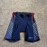 Roka Womens Tri Short 7.5 USAT Red White Blue Cycling Size Small NWT Photo 4