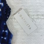 Athleta NWT Mashiko Side Scrunch Tankini in Blue Size 34D/DD Photo 5